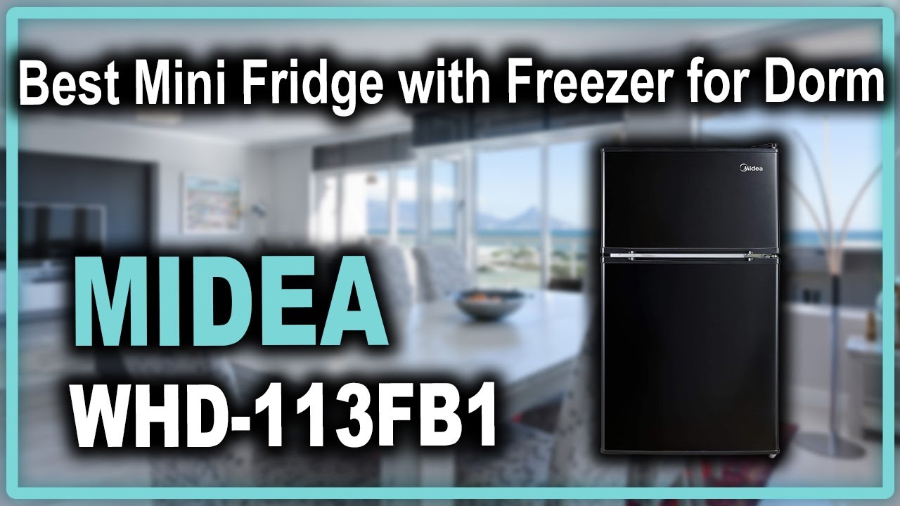 Midea WHD-113FB1 Double Door Mini Fridge Review