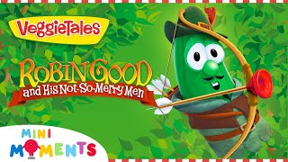 Learning To Forgive 🏰 🏹 | Veggietales: Robin Good | 30 Minute Full Story | Mini Moments