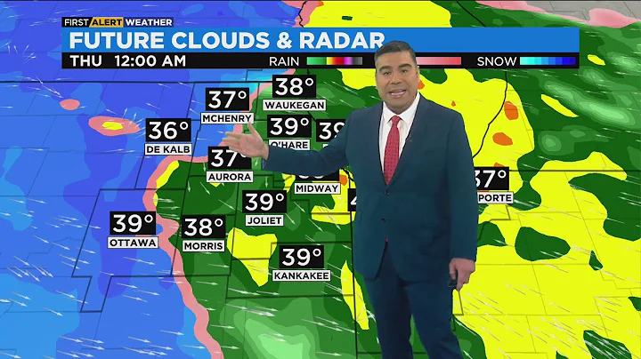 Chicago First Alert Weather: Rain to give way to snow
