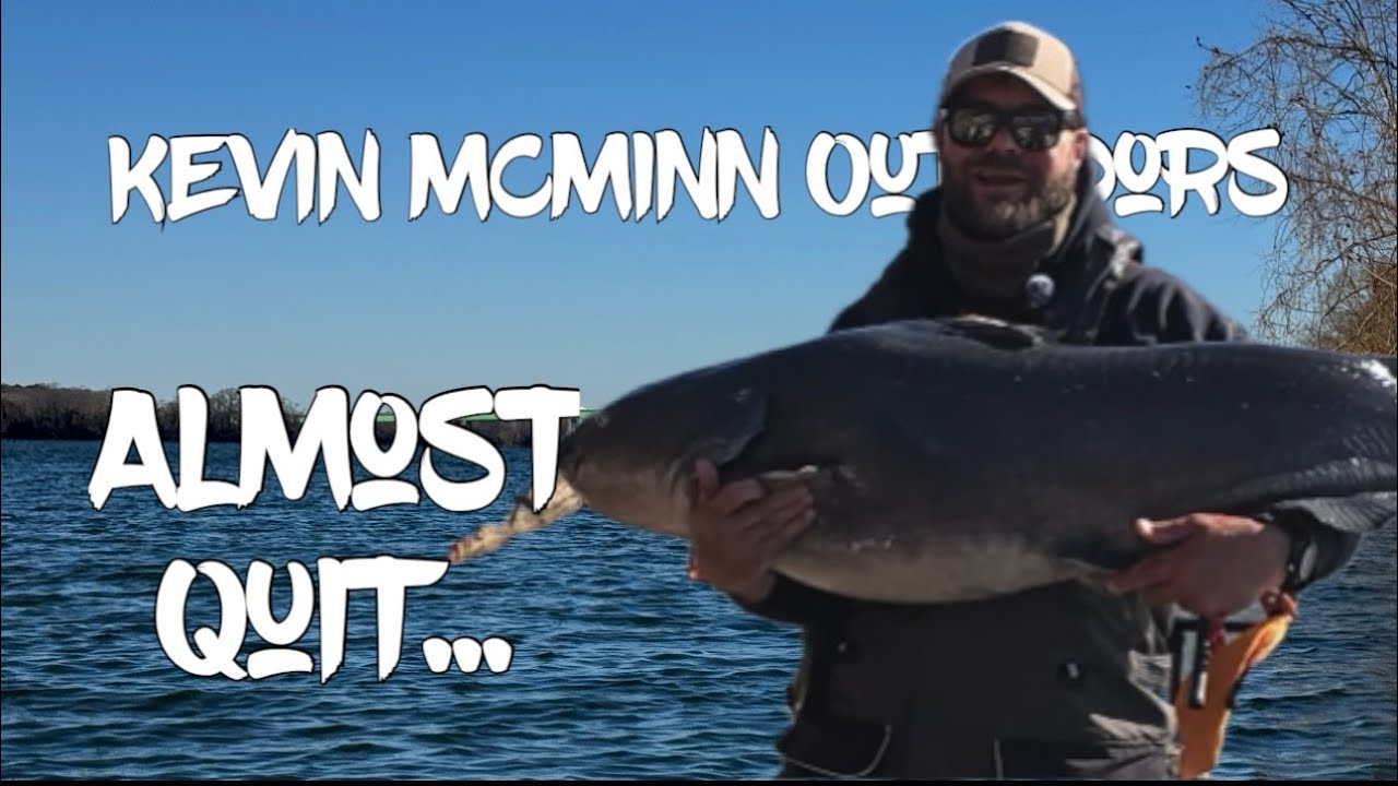 Я почти сдался... А потом клюнул синий сом весом 69 фунтов / река Теннесси