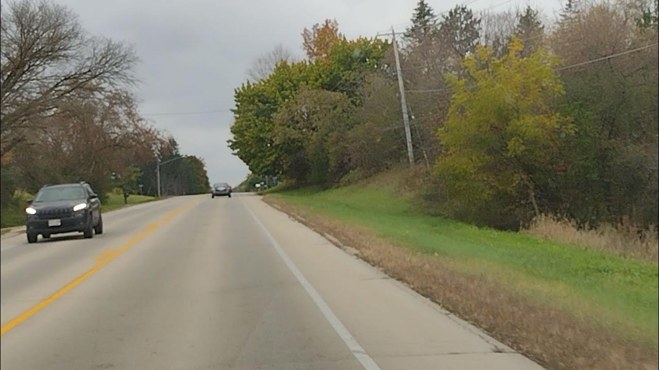 Driving on HWY P (Mapleton, WI) YouTube