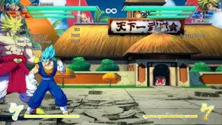 Vegito proof of concept tiger knee banshee blast off auto combo link discussion