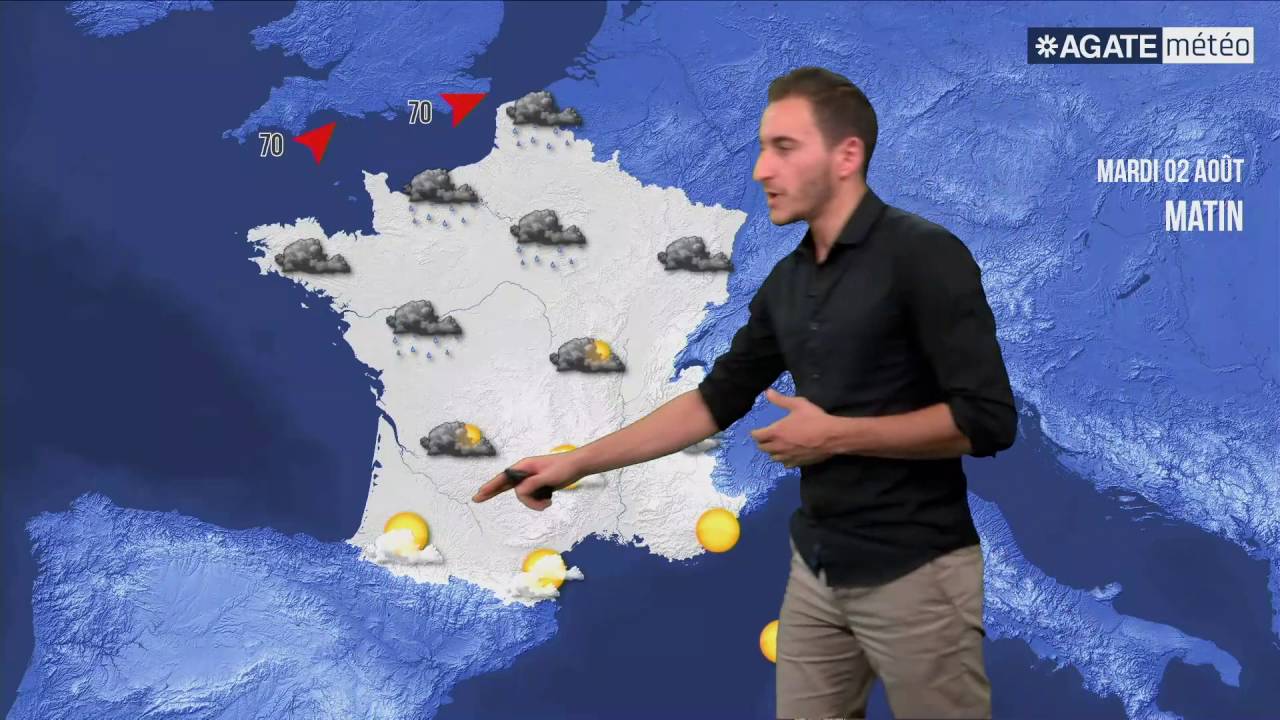 MÉTÉO AGATE DU 0208206 - YouTube