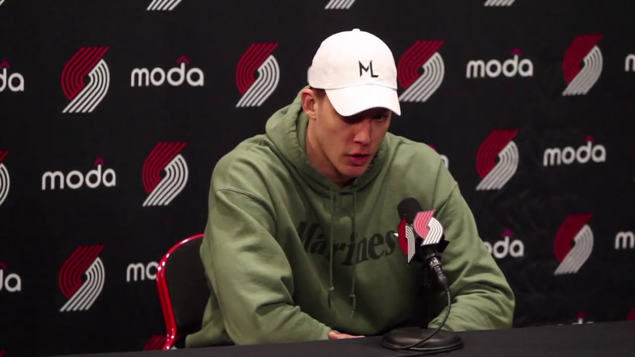 Trail Blazers Meyers Leonard I Want To Prove To People That I Am - trail blazers meyers leonard i want to prove to people that i am a good player