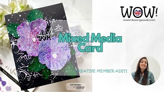 Mixed Media Cards | Candy Buffet Trio | Aditi Mahajan