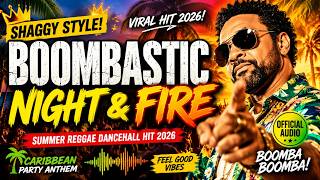 SHAGGY-BOOMBASTIC NIGHT & FIRE | Summer Reggae Hit 2026 | Caribbean Party Anthem