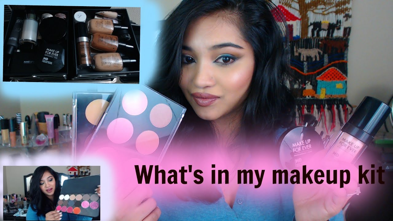 What's in my makeup kit YouTube