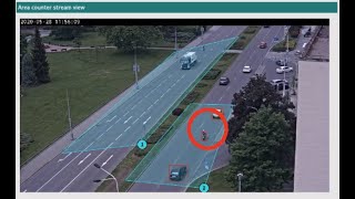 Metrici Area Counter - Traffic analysis and accurate vehicle detection and recognition