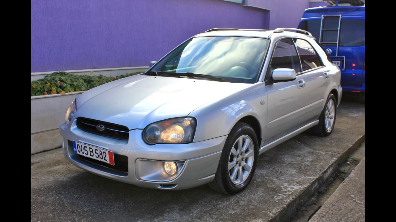 Subaru Impreza 2.0GX 125hp 2003 YouTube