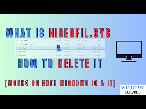 What is "hiberfil.sys" & How to Safely Delete it
