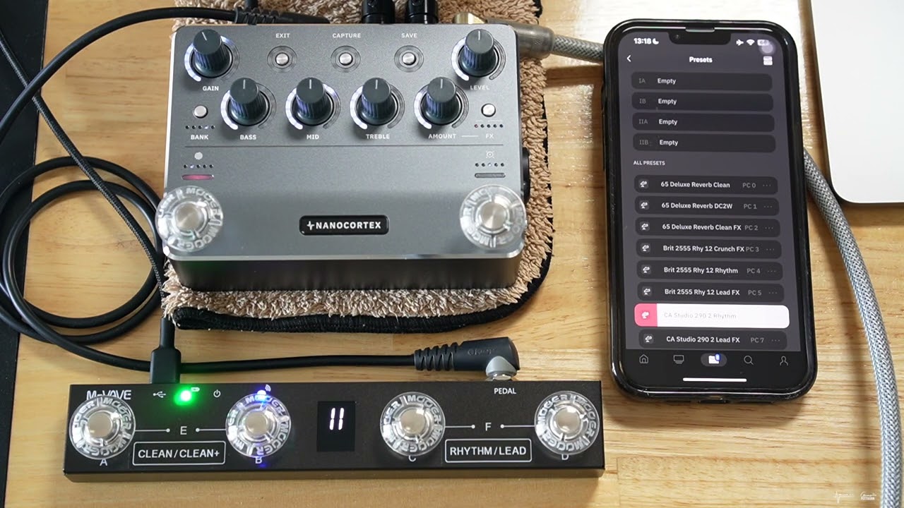 【セット】Nano Cortex &M-VAVE Chocolate plus All Tones…Nano Cortex / M-VAVE Chocolate MIDI Foot Controller (8