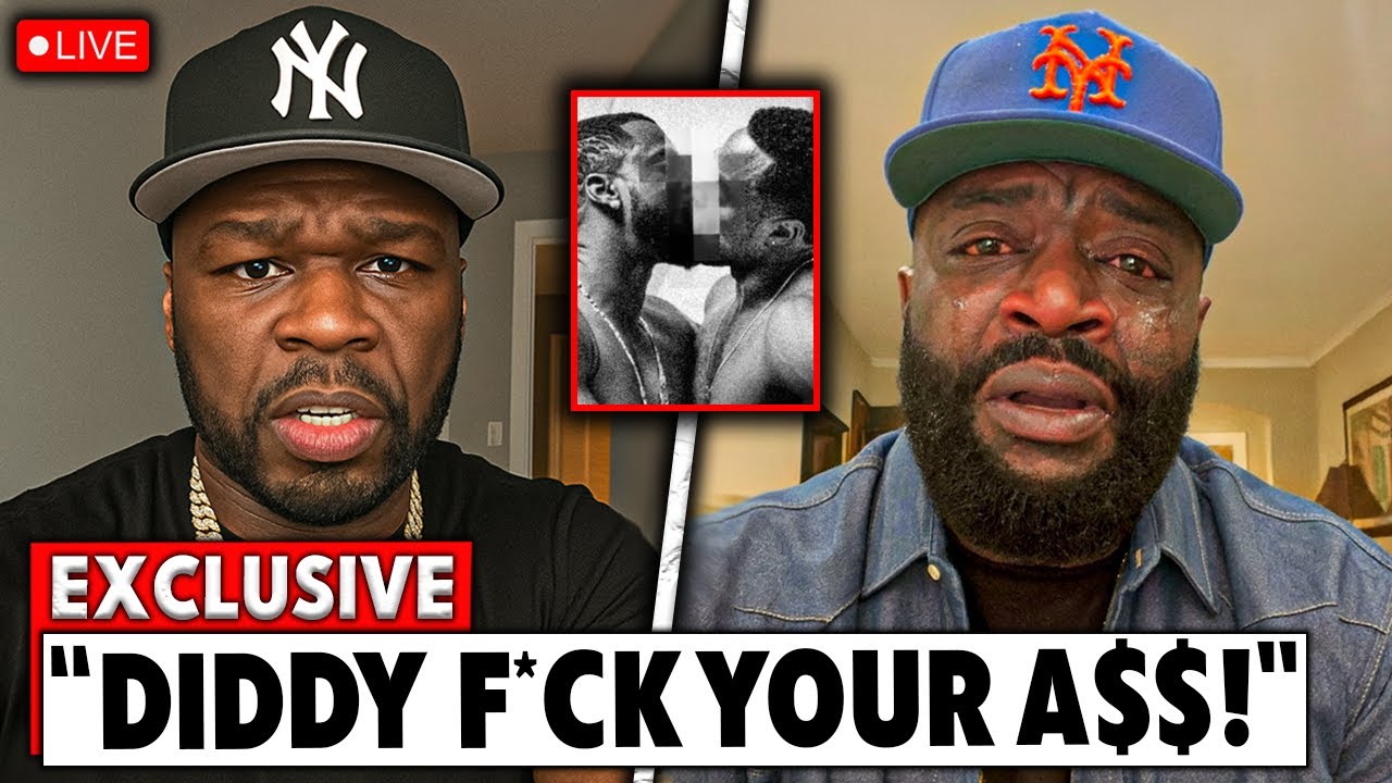 Rick Ross LOSES IT After 50 Cent Drops Explosive Footage with Diddy! - YouTube