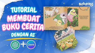 Tutorial Membuat Buku Cerita dengan Canva & Ai ChatGPT !!
