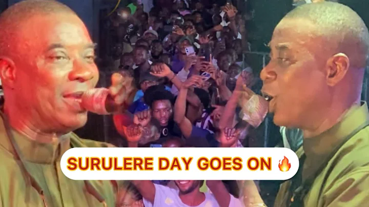 SEE HOW KING WASIU AYINDE SWITCHED SURULERE DAY TO CARNIVAL LEVELS