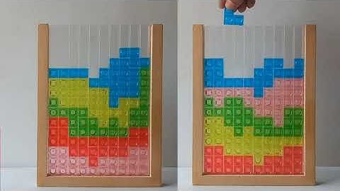 BLOCKS GAME TETRIS PLAY #satisfying #tetris #games #video #puzzle #asmr