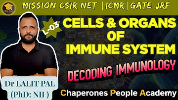CSIR NET Life Sciences Unit 4 | Immunology | Cells and Organs of IMMUNE SYSTEM  #drlalitpal