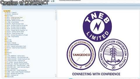 TNEB SAP ERP Training- Creation of Material and Service PO