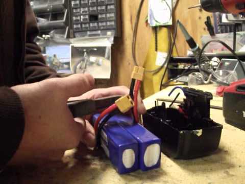 Converting NiCd Battery Pack to Lithium for $17 | Doovi