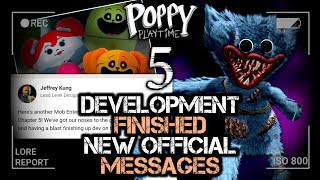 Download Lagu Poppy Playtime Chapter 5 - Development Officially FINISHED | New Video and Messages MP3
