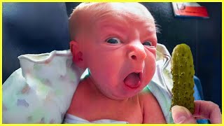 Funny Baby Love Food: Baby Eating Compilation || 5-Minute Fails