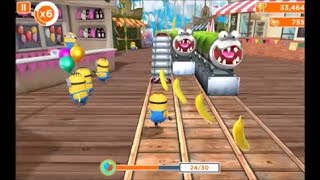 Deable Me Minion Rush - Trip To The Theme Park Special Mission Gameplay