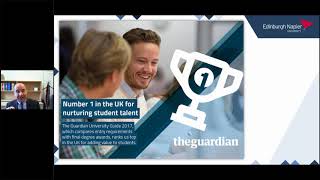 Edinburgh Napier University MBA Webinar - 6 March 2019