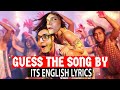 Guess The Song By Its English Lyrics Ft @Triggered Insaan @Mythpat @ashish chanchlani vines