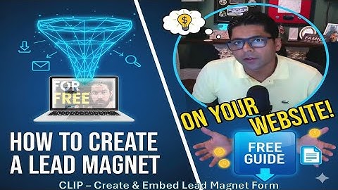 CLIP - Create & Embed Lead Magnet Form
