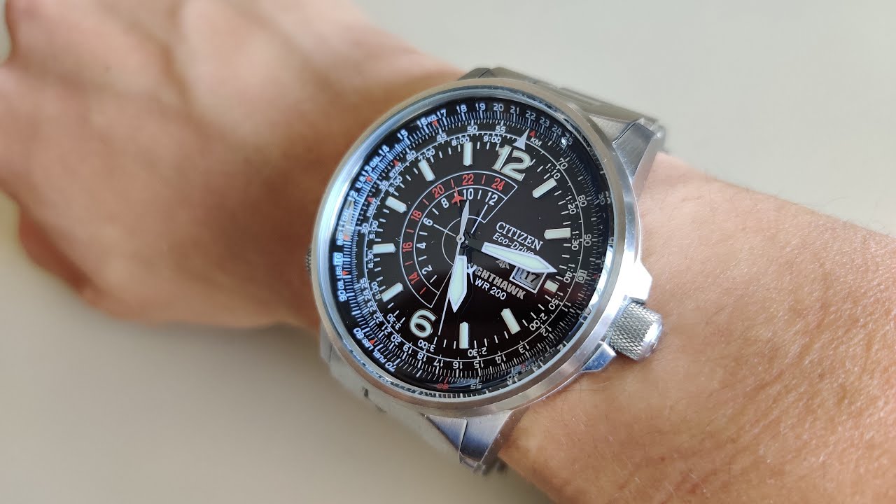A Cult Classic: Citizen Promaster Nighthawk BJ7000-52E Review - YouTube
