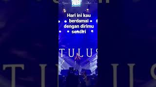 Download Lagu Hari ini kau berdamai dengan dirimu sendiri TULUS MP3