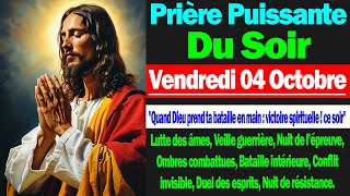 🙏 PRIERE du SOIR | Vendredi 03 Octobre avec Évangile du Jour paroles et Psaumes puissants.