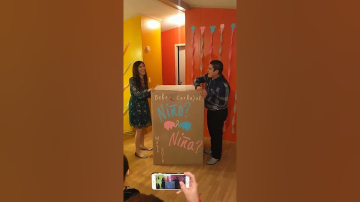 Gender reveal / Ideas para revelación de sexo del bebe