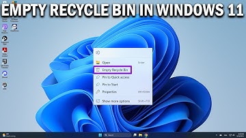How To Empty Recycle Bin on Windows 11- Easy Fix
