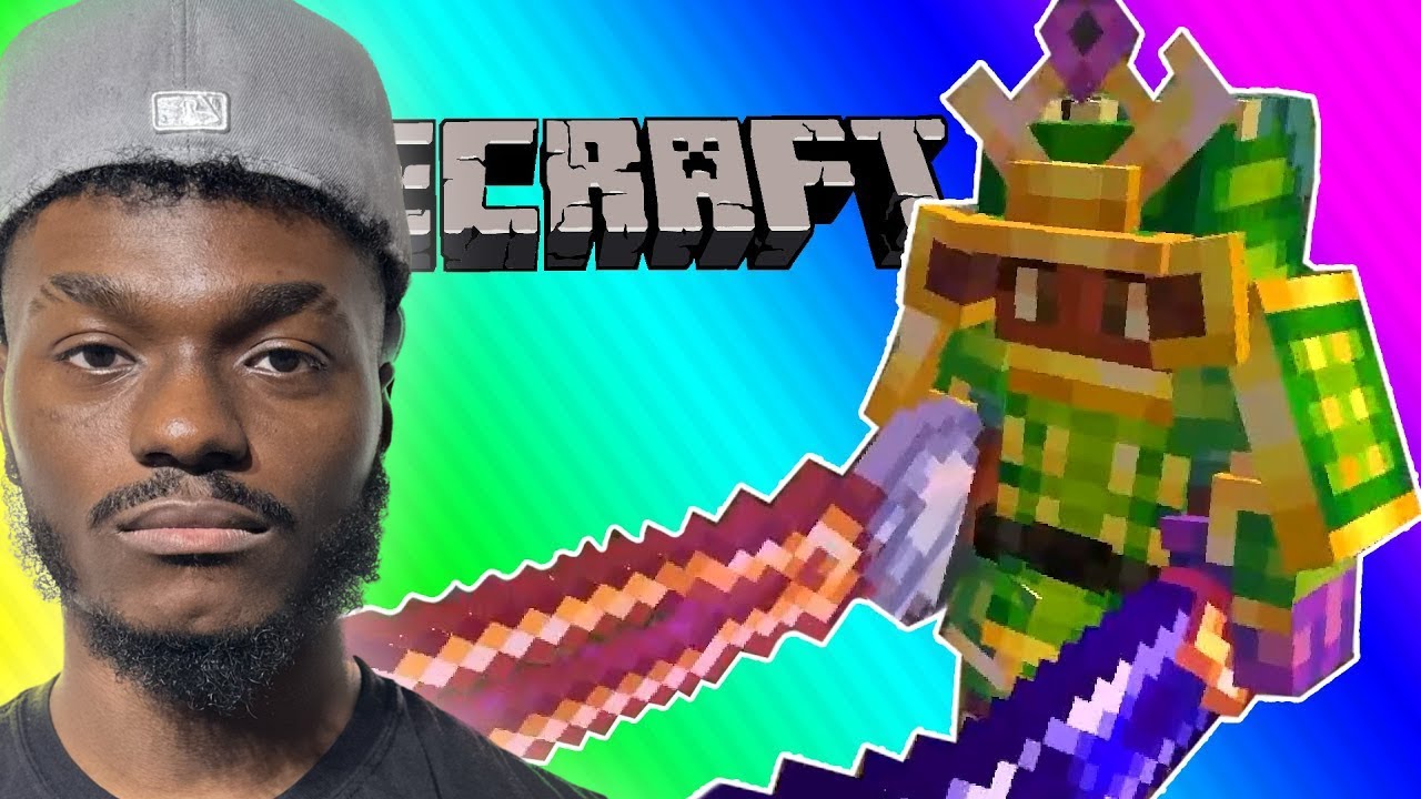 Minecraft Modded - Fighting The Super Sniffer with Crazy Gear! (Reaction)