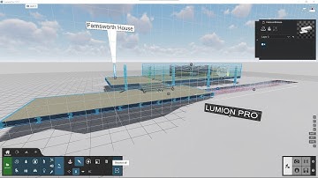 LUMION PRO Videocourse - 14 - Utilities, Grid, Clip Plane, Text, Measure, Reflection Landscape Cut