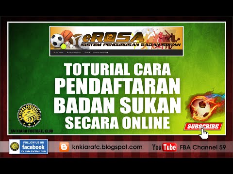 Video: Cara Mendaftar Untuk Kelab Bola Sepak