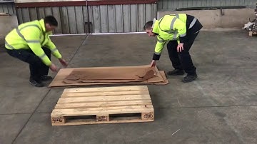 How To Assemble A Pallet Box From Direct Cardboard Boxes