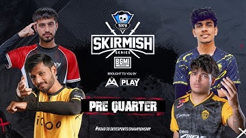 SKYESPORTS SKIRMISH SERIES | #BGMI | DAY 1| PRE QUALIFIERS | GODL | ONEPLUS GDR | VS | 4TR | TT