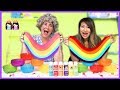 Rainbow Slime Challenge! DIY Satisfying Slime Race