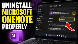 How to uninstall Microsoft OneNote app properly - Quick Tutorial