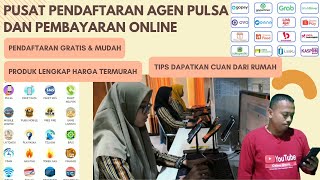 BISNIS ONLINE TERBAIK TAHUN 2024 !! APLIKASI AGEN PULSA HARGA LEBIH MURAH DARI M-BANKING DAN SHOPEE screenshot 1