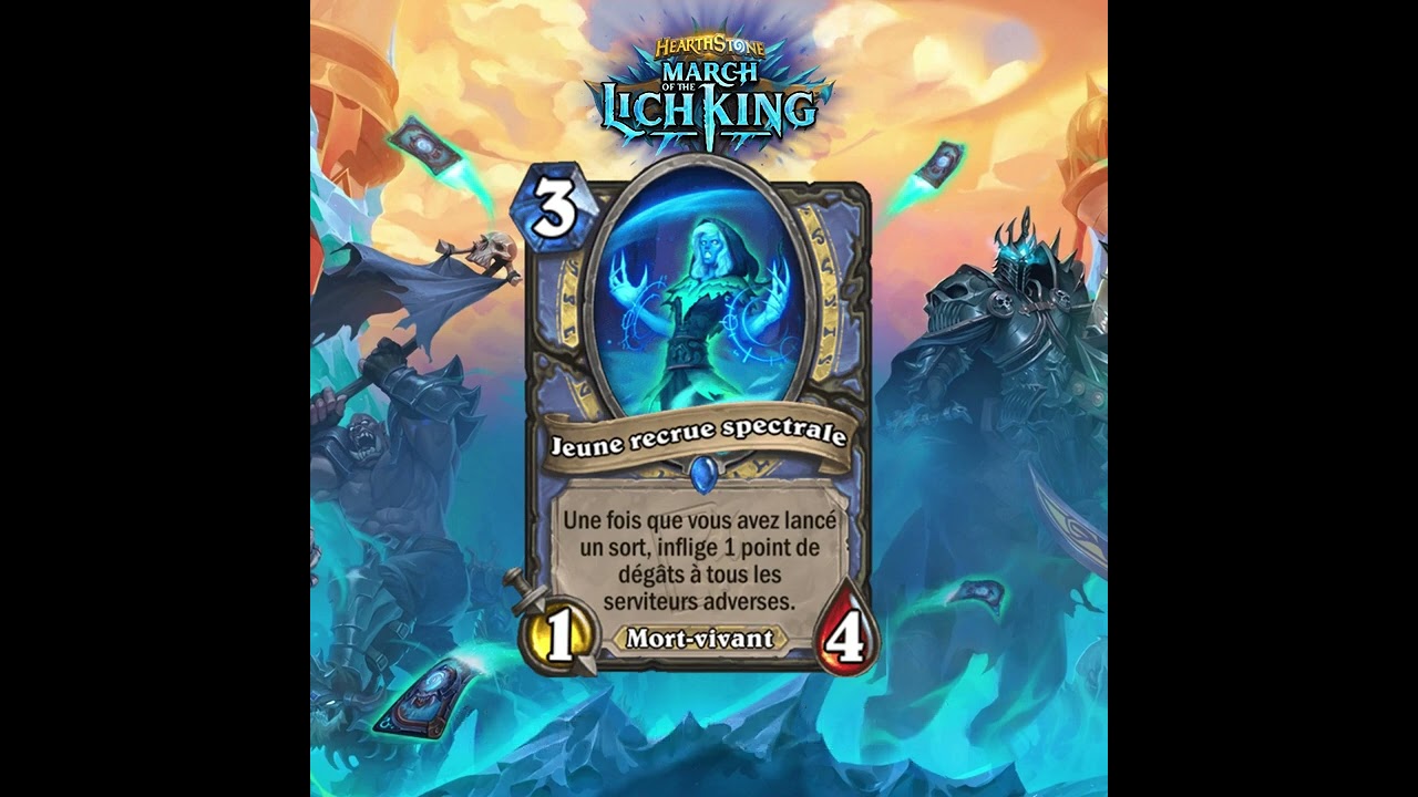 Hearthstone - Français - Jeune recrue spectrale Lignes Vocales - 