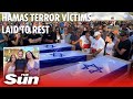 Brit sisters &amp; mum killed by Hamas terrorists laid to rest in Israel