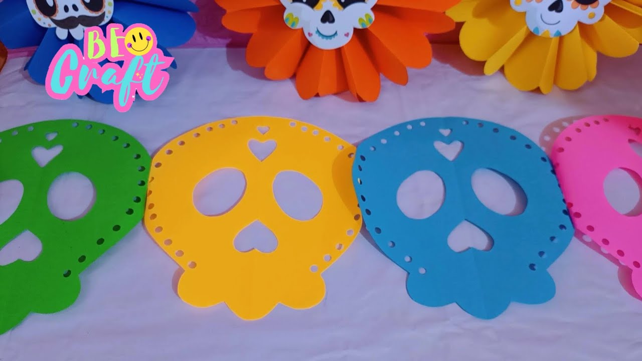 Guirnalda calaveritas 