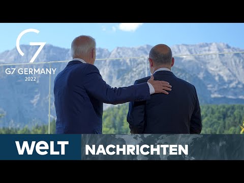 G7-GIPFEL & UKRAINE-KRIEG: Scholz und Biden beschwören Geschlossenheit | WELT NACHTSTREAM