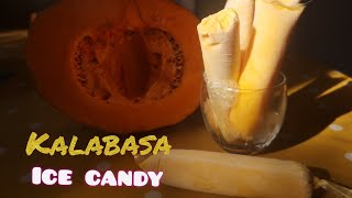 Kalabasa Ice candy in 3 ingredients|smooth and creamy ice canday