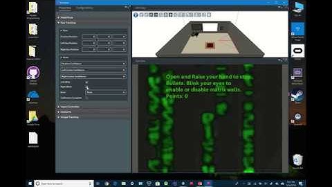Magical Matrix game prototype0 - running on Magic Leap Simulator