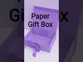 1 Minute DIY Paper Box 😲 | Best Gift Idea #Shorts