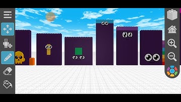 Numberblocks 1 to 100 drawbricks alphablocks w