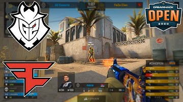 FaZe vs G2 - DreamHack Open 2020 - Map 1 Dust 2 - Highlights